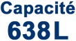 638 litres