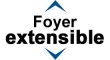 Foyer extensible