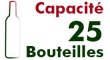 25 bouteilles